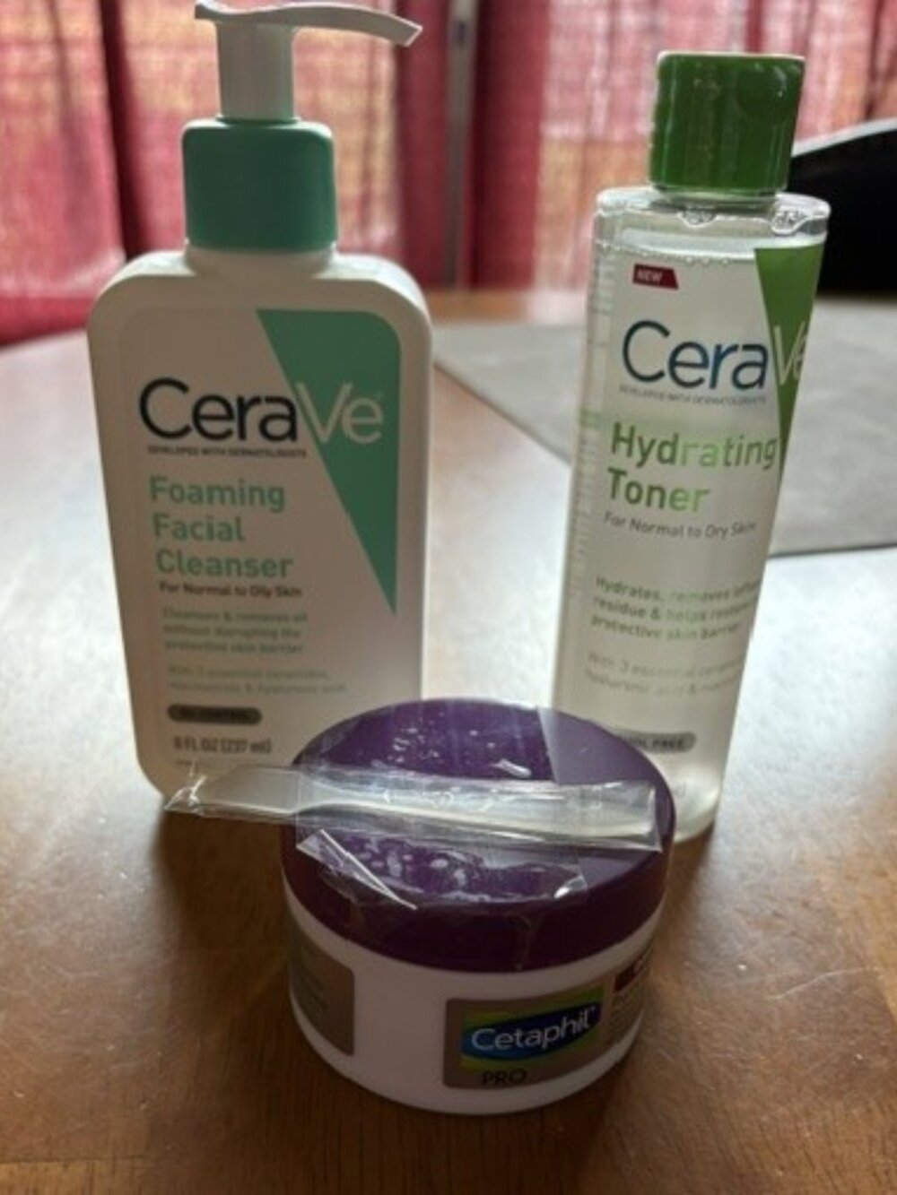 3 Cerave Facial Products